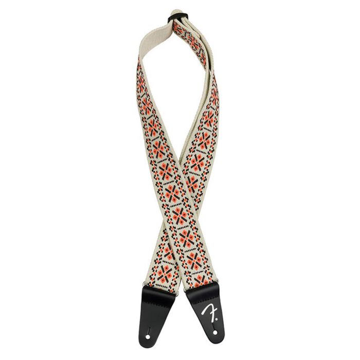 Ģitāras siksna Fender Pasadena Orange Lattice
