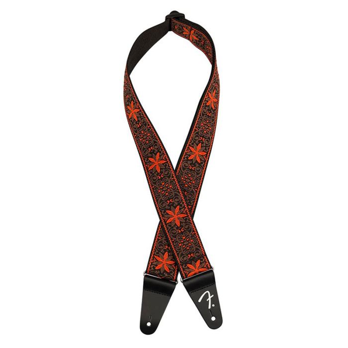 Ģitāras siksna Fender Pasadena Orange Wallflower