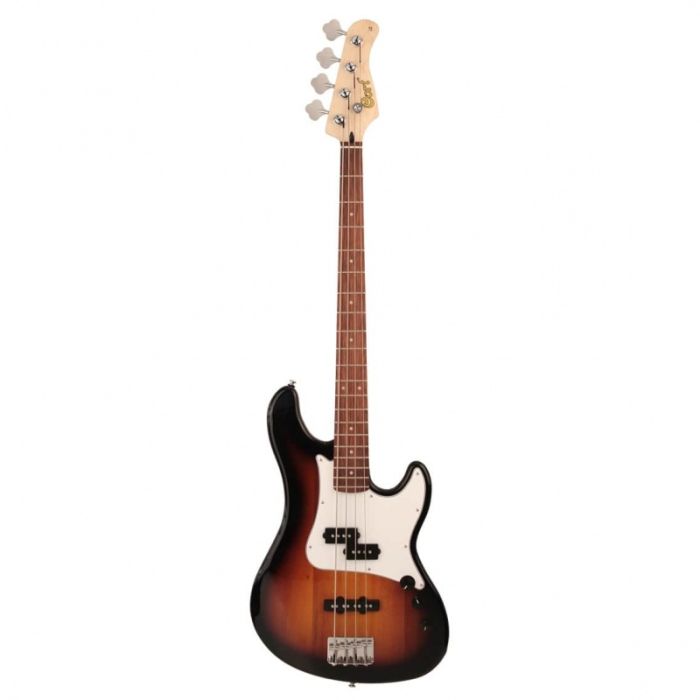 Basģitāra brūna sunburst Cort GB14PJ-2T