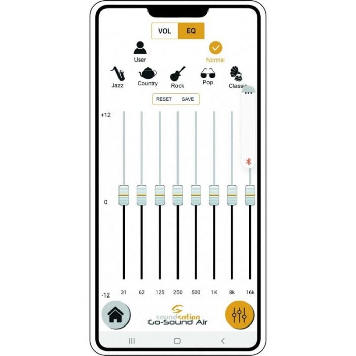 Aktīvais skaļrunis ar bateriju GO-SOUND 12AIR (800W)