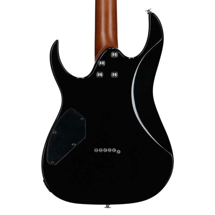 Ibanez GRG121SP-BKN elektriskās ģitāras korpuss melnā krāsā no aizmugures