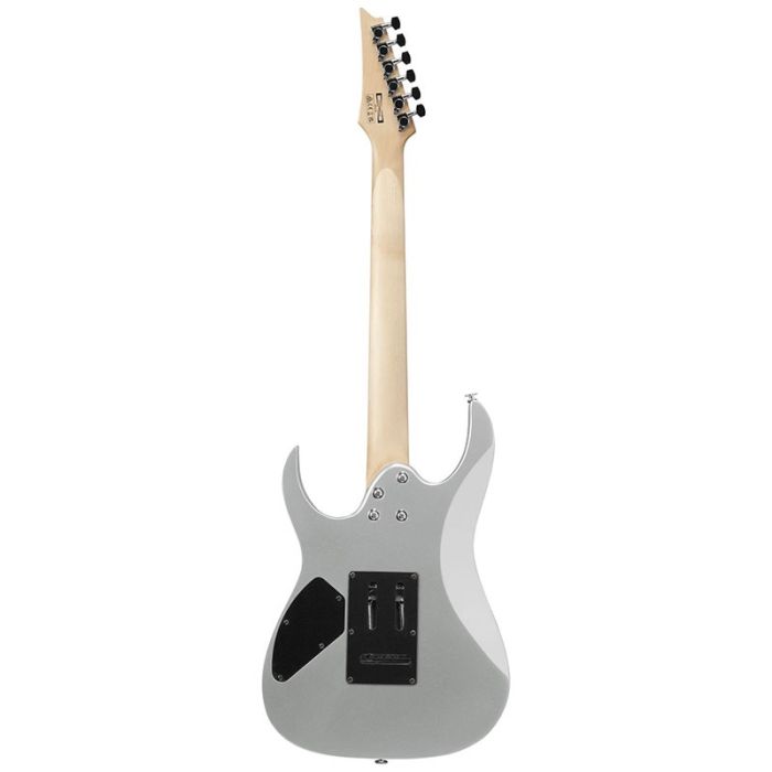 Ibanez GRG170DX-SV pelēka elektriskā ģitāra no aizmugures