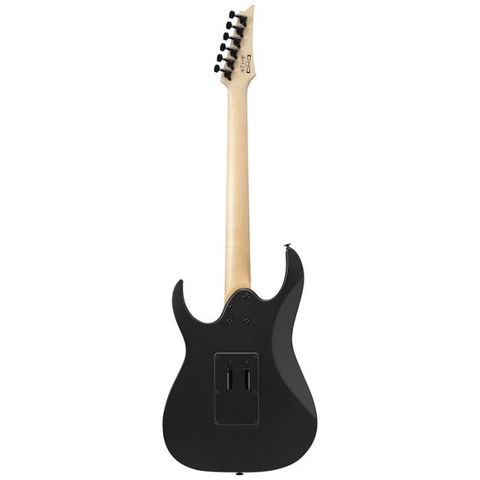 Ibanez GRGR330EX-BKF elektriskā ģitāra melnā krāsā no aizmugures
