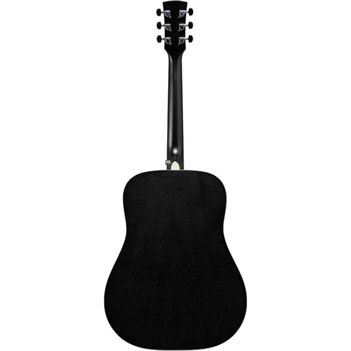 Ibanez AW84 WK Artwood melna akustiskā ģitāra aizmugure