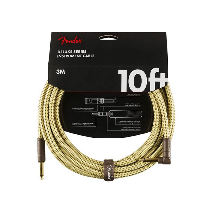 Instrumentu vads 3 metri Fender Yellow Deluxe
