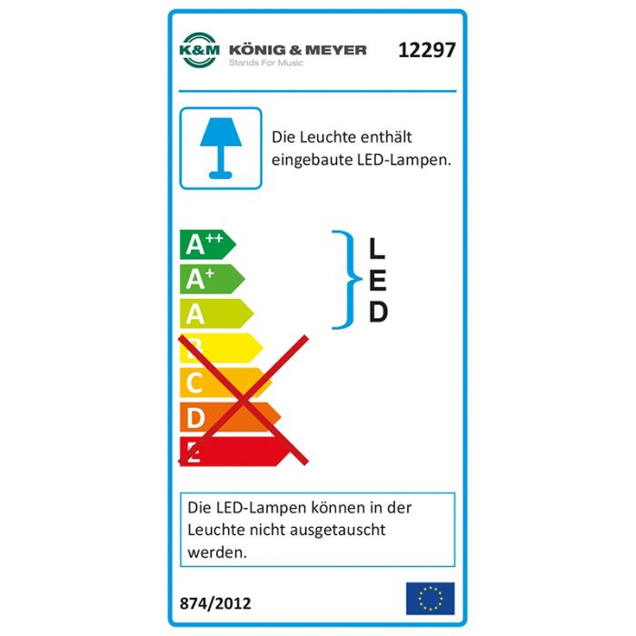 Klavieru lampa KM 12297