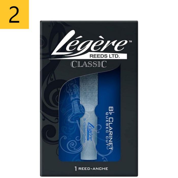 2 Legere Classic Bb klarnetes mēlīte