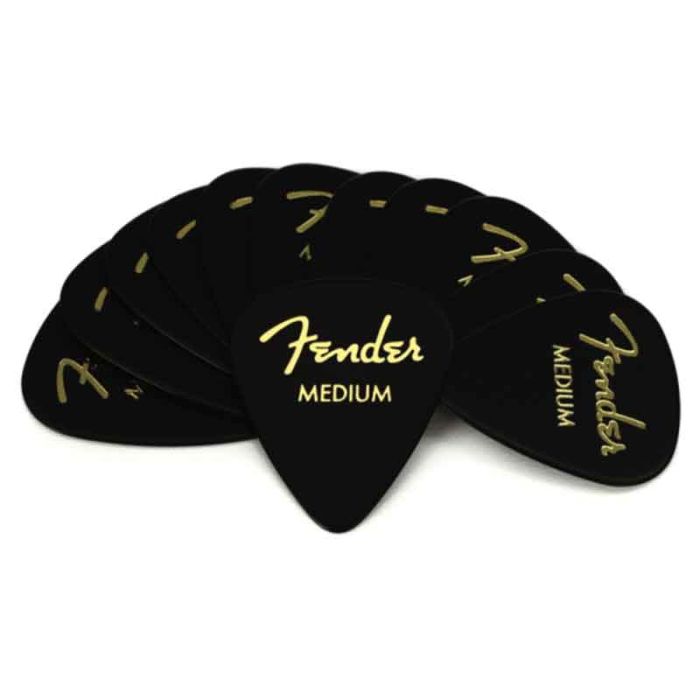 Mediatoru komplekts Fender Celluloid Medium 12gab