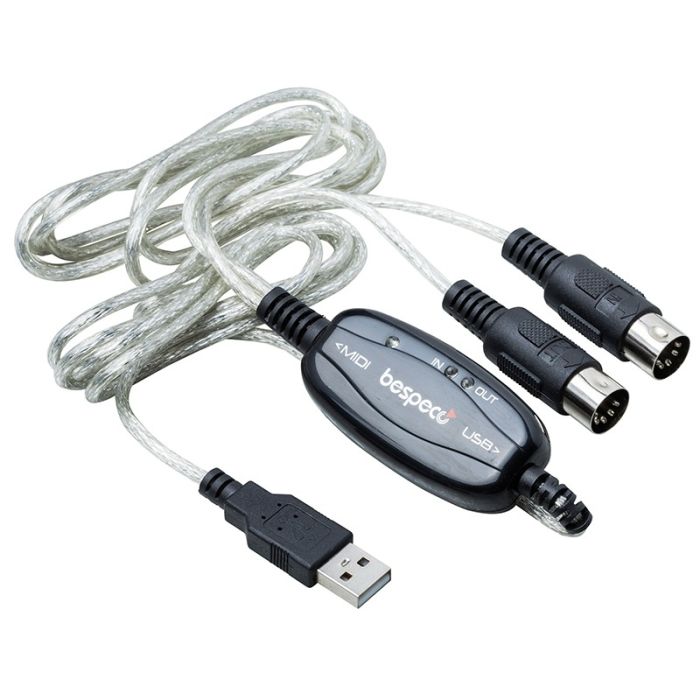 USB - MIDI vads Bespeco BMUSB100