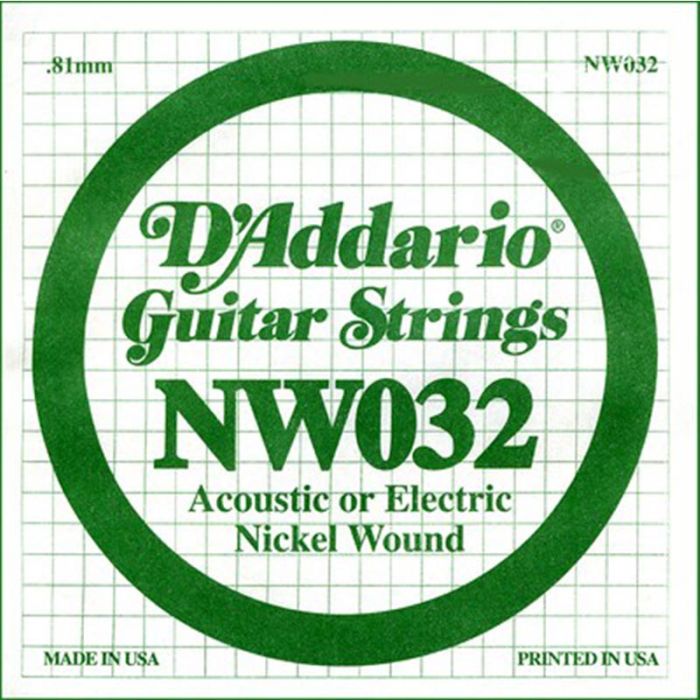 032 D'Addario NW032 ģitāras stīga