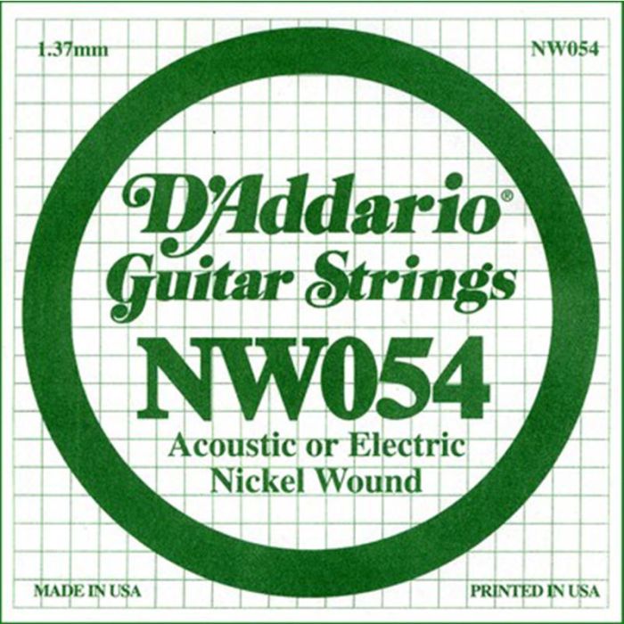 054 D'Addario NW054 ģitāras stīga