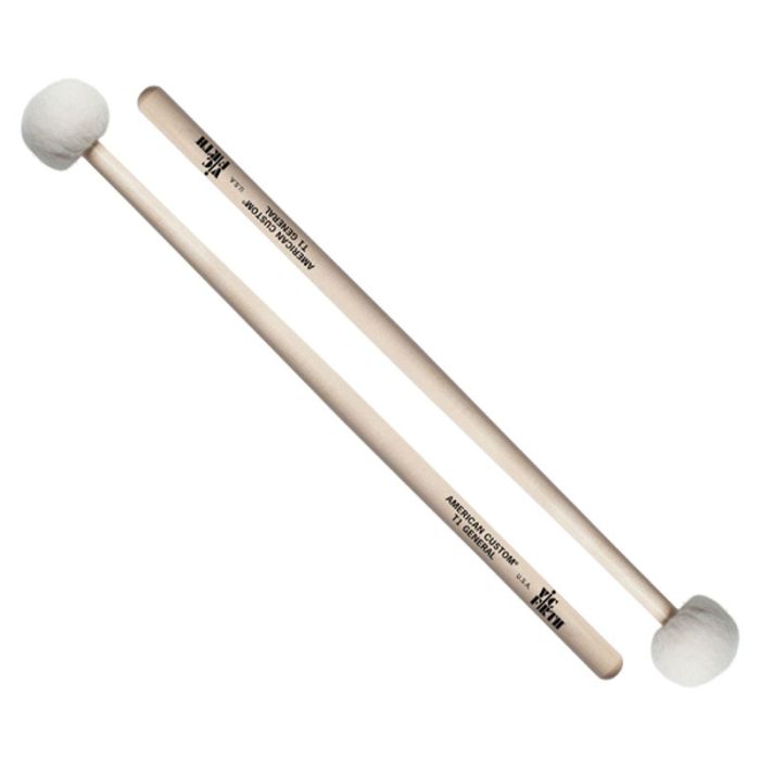 Medium Hard timpānu vāles Vic Firth T1 American Custom