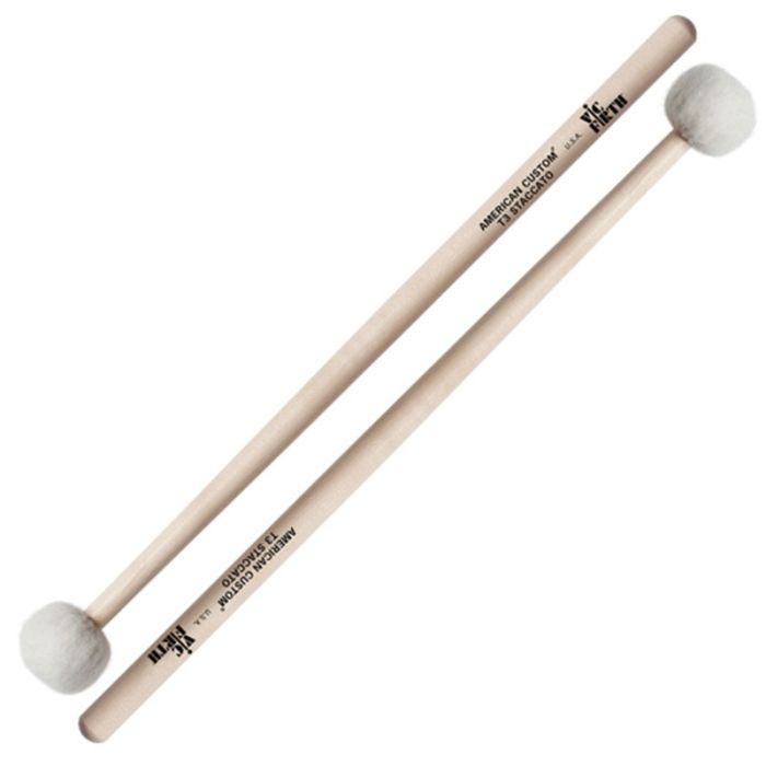 Medium Hard timpānu vāles Vic Firth T3 Staccato