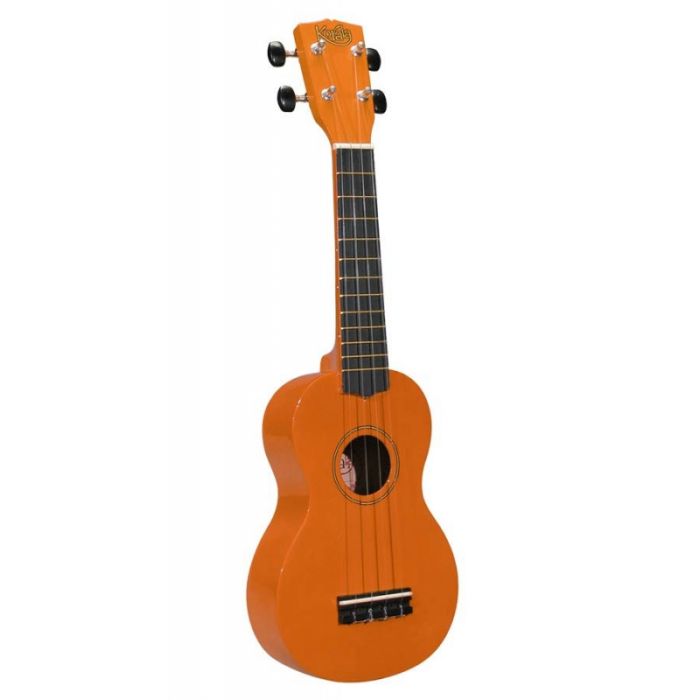 oranža ukulele komplektā ar somu