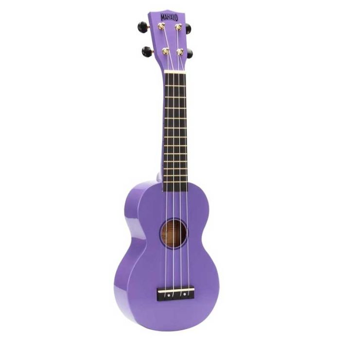 ukulele violetā krāsā