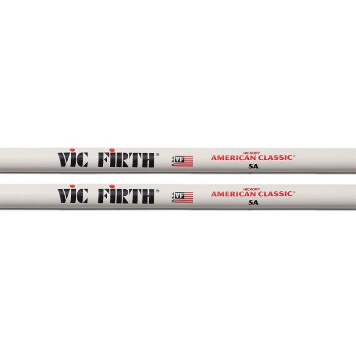 Vic Firth 5A White bungu kociņu uzraksts