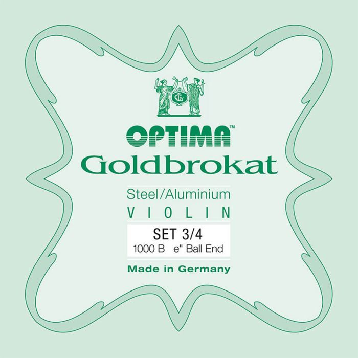 3/4 Vijoles stīgas Optima Goldbrokat 1000