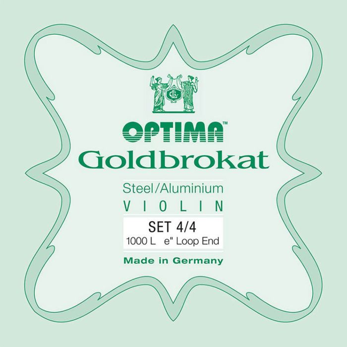 4/4 Vijoles stīgas Optima Goldbrokat 1000