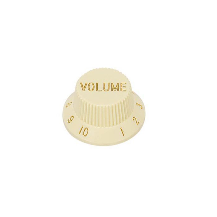 Guitar volume bell knob