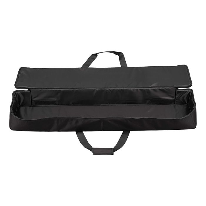 Yamaha SC-KB851 black digital piano bag opened
