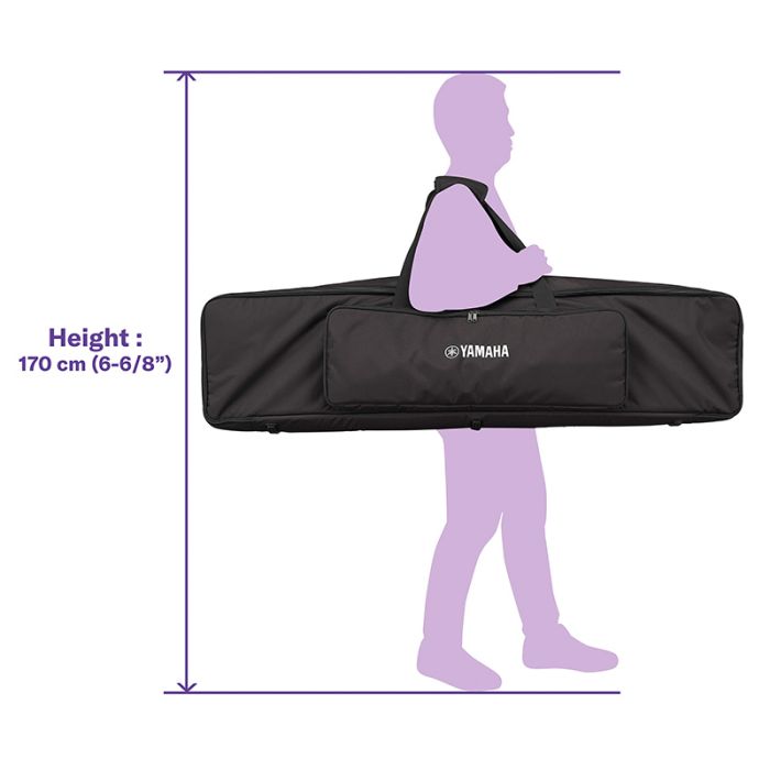 136x17x31cm taustiņinstrumentu soma Yamaha SC-KB851