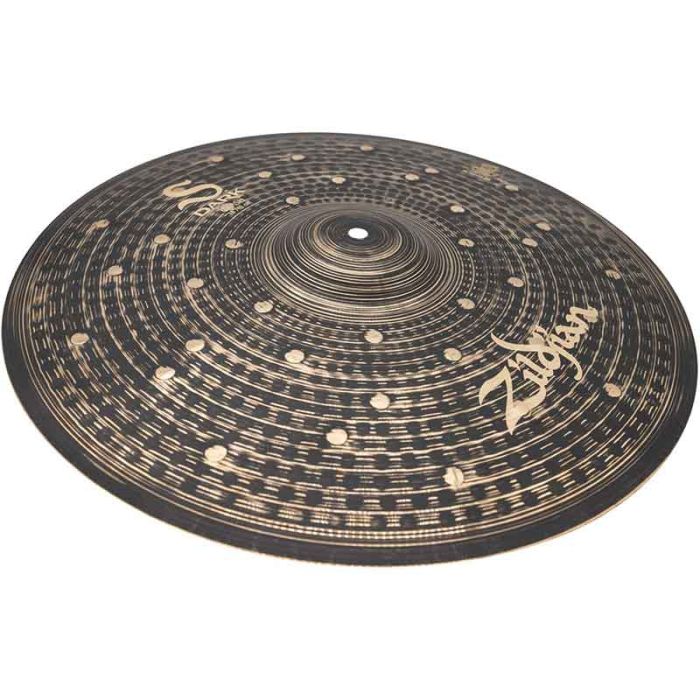 Zildjian S Dark Crash SD18C bungu šķīvis no sāniem