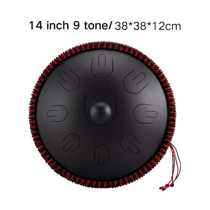 tongue drum black