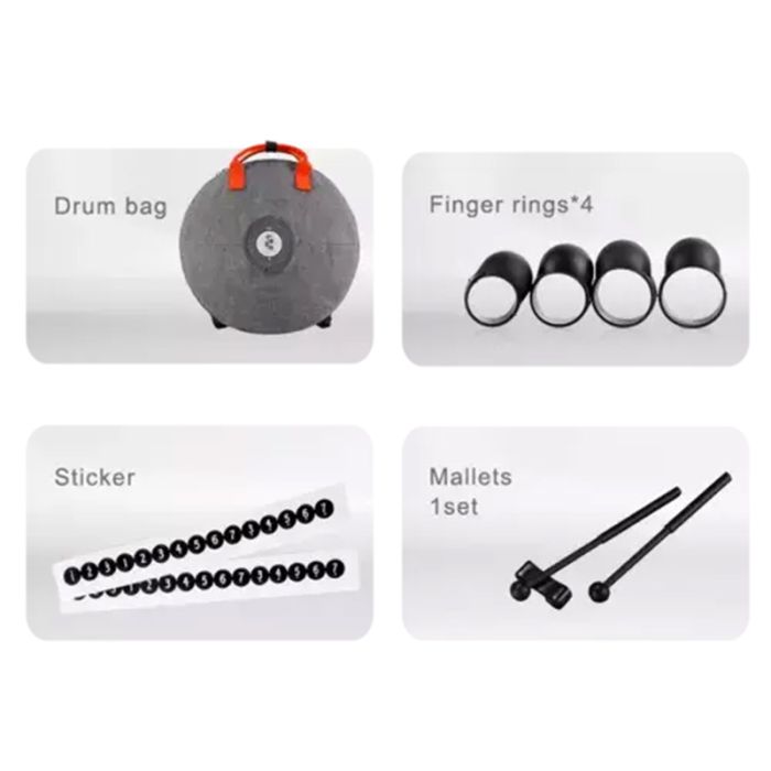 Zvanga 14'' Hluru 9 notis Ink Black