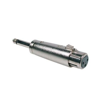 XLR female uz 6,3mm mono jack pārveidotājs AT-290