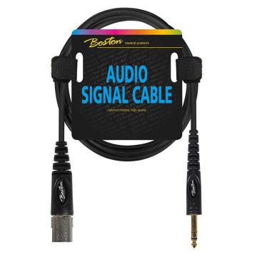 XLR male uz 6,3mm stereo jack