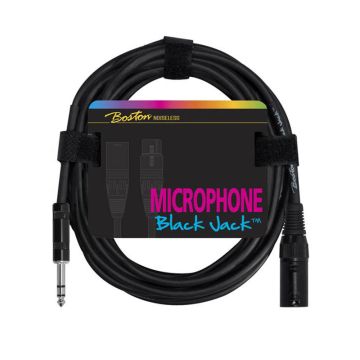 Mikrofona vads 1m XLR Male uz 6,3mm Stereo Jack