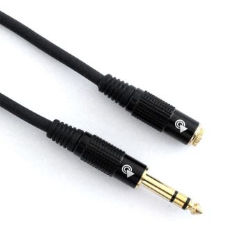 3,5mm stereo ligzda - 6,3mm stereo jack pagarinātāja vads 3 metri Bespeco EASMSF300