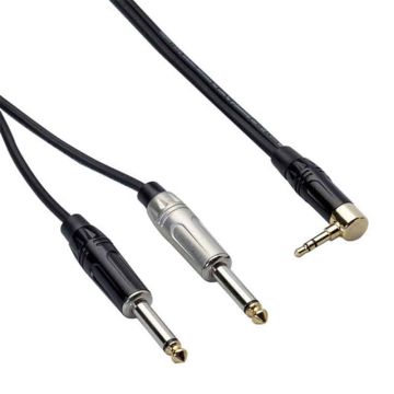 mini stereo jack uz lielajiem mono jack