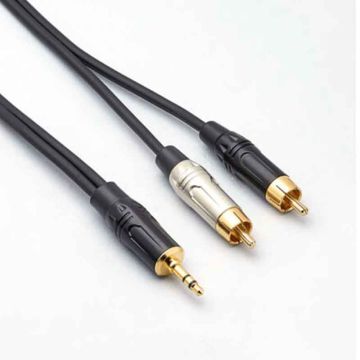 3,5mm stereo mini jack uz rca tulpēm