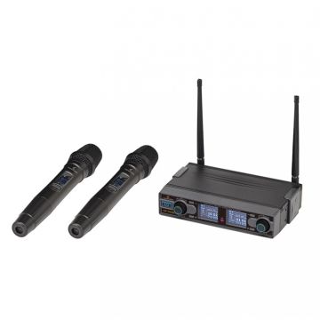 UHF bezvadu mikrofonu sistēma Soundsation WF-D290HH