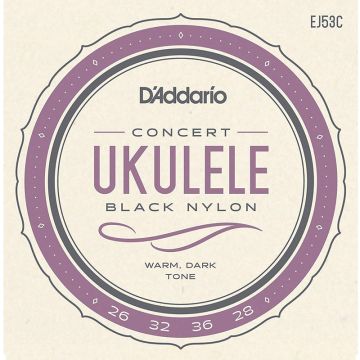 Koncerta ukuleles stīgas D'Addario EJ53C