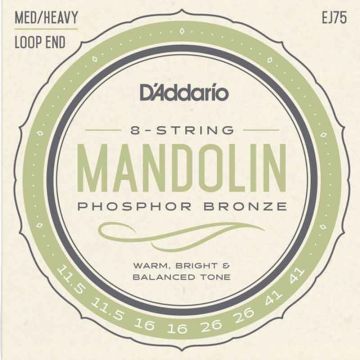 Mandolīnas stīgas Daddario EJ75