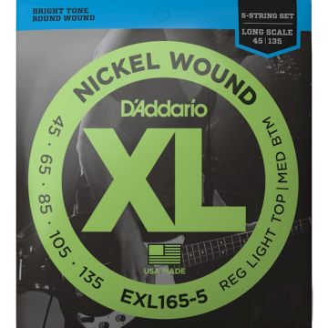 Daddario EXL165-5 (45-135)