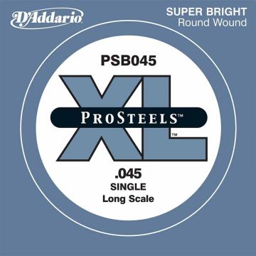 045 D'Addario ProSteels basģitāras stīga