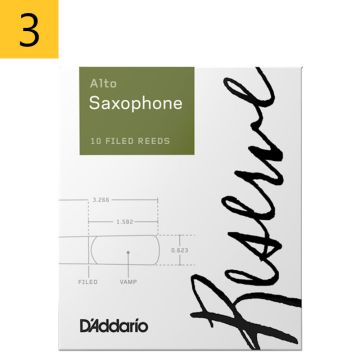 Nr.3 Reserve D'addario DJR1030 alta saksofona mēlīte