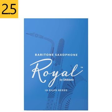 2,5 Daddario Royal RLB1025 baritona saksofona mēlīte 