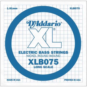 075 D'Addario XLB basģitāras stīga