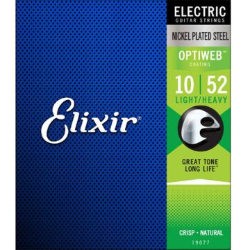 Elektriskās ģitāras stīgas Elixir 19077 Optiweb (10-52)