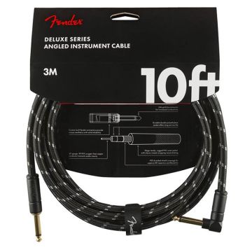 Ģitāras vads - Instrumentu vads 3 metri Fender Deluxe ar leņķi