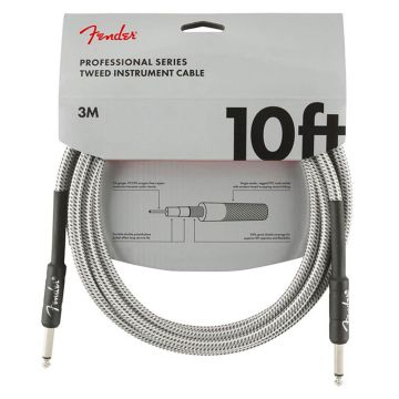 Ģitāras vads - Instrumentu vads 3 metri Fender Professional White Tweed