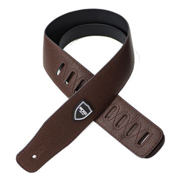 black guitar strap