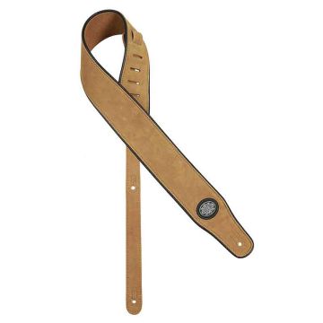 dabīga ādas ģitāras siksna brūnā krāsā Gaucho Stylish Deluxe GST-510-NT