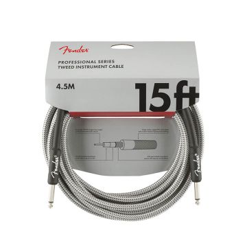Instrumentu vads 4.5 metri Fender White Tweed