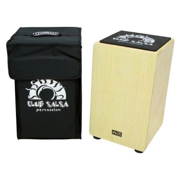 Kahons ar somu Club Salsa Ebony