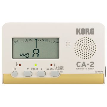 Korg CA-2 chromatic tuner front view with the white background